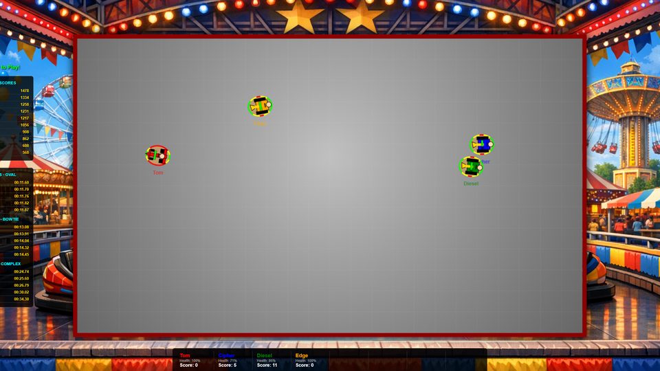 Bumper Cars arena